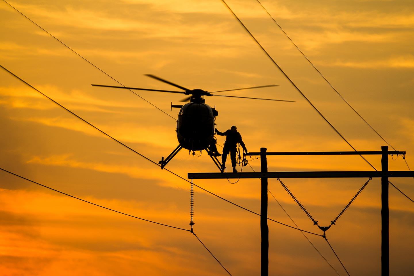 Temecula Transmission Line Helicopter Services